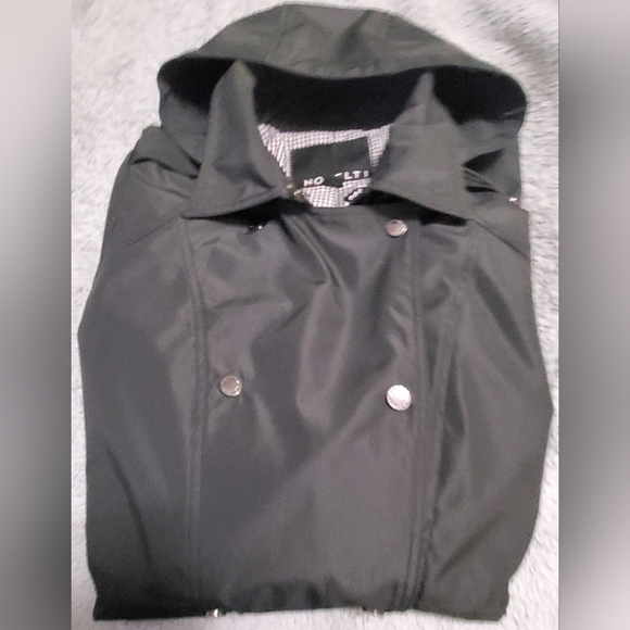 NOVELTI Women Hooded Trench Coat Jacket - Picture 3 of 7